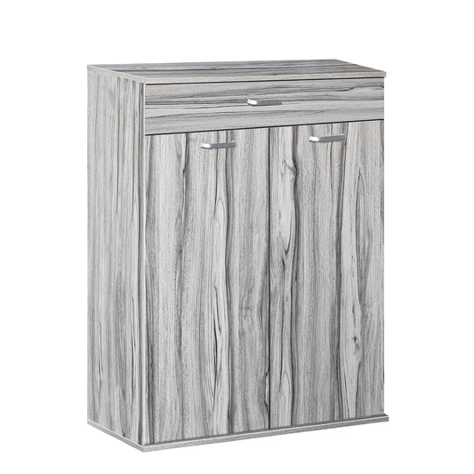 Παπουτσοθήκη ArteLibre MANU Γκρι Μοριοσανίδα/Μελαμίνη 80x33x100cm - Hippiehome.gr