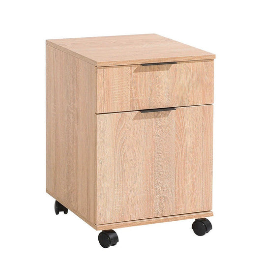 Συρταριέρα ArteLibre Γραφείου ORM Φυσικό Μοριοσανίδα/Μελαμίνη 40x40x60cm - Hippiehome.gr