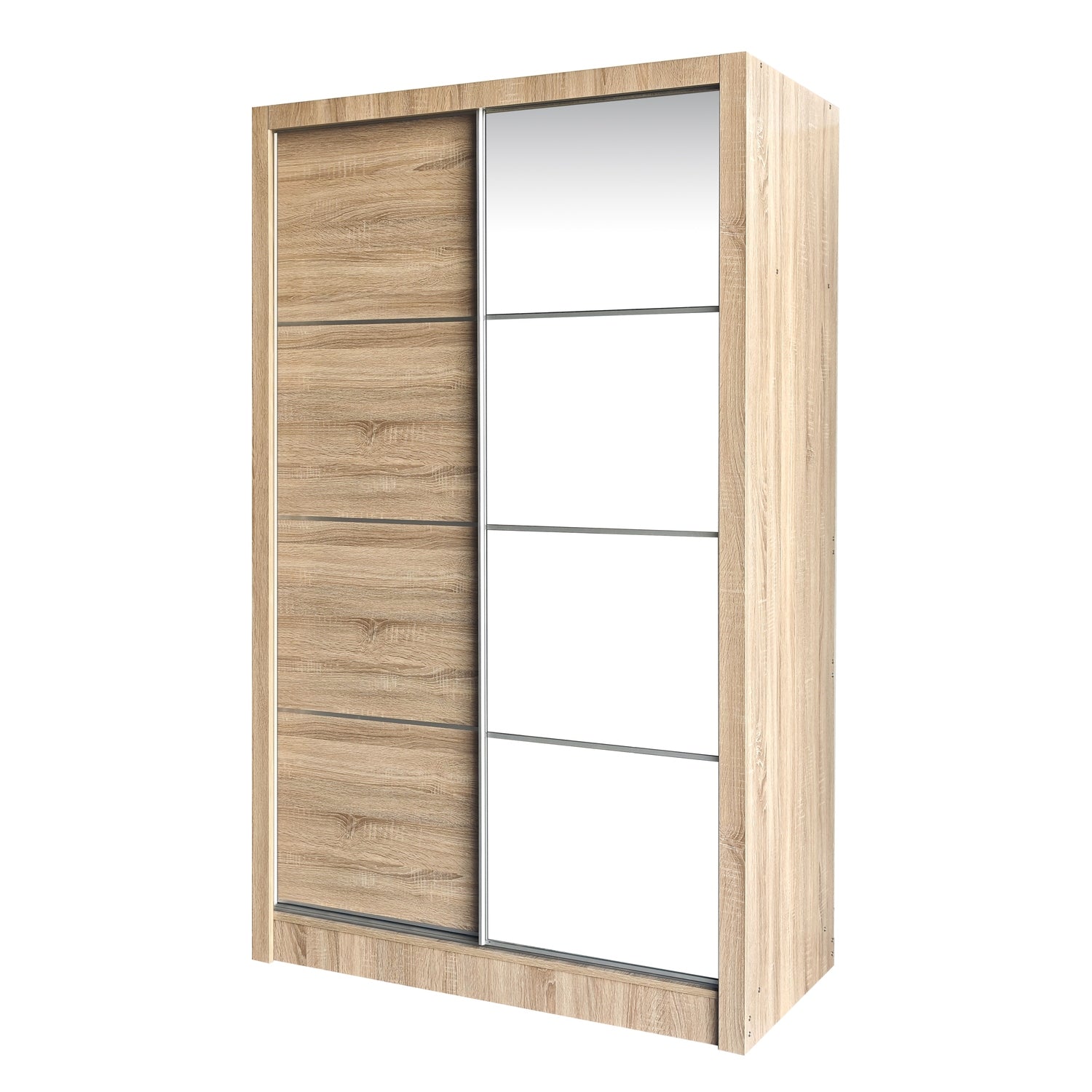 Ντουλάπα ArteLibre SUNNIVA Φυσικό Μοριοσανίδα 120x60x200cm - Hippiehome.gr