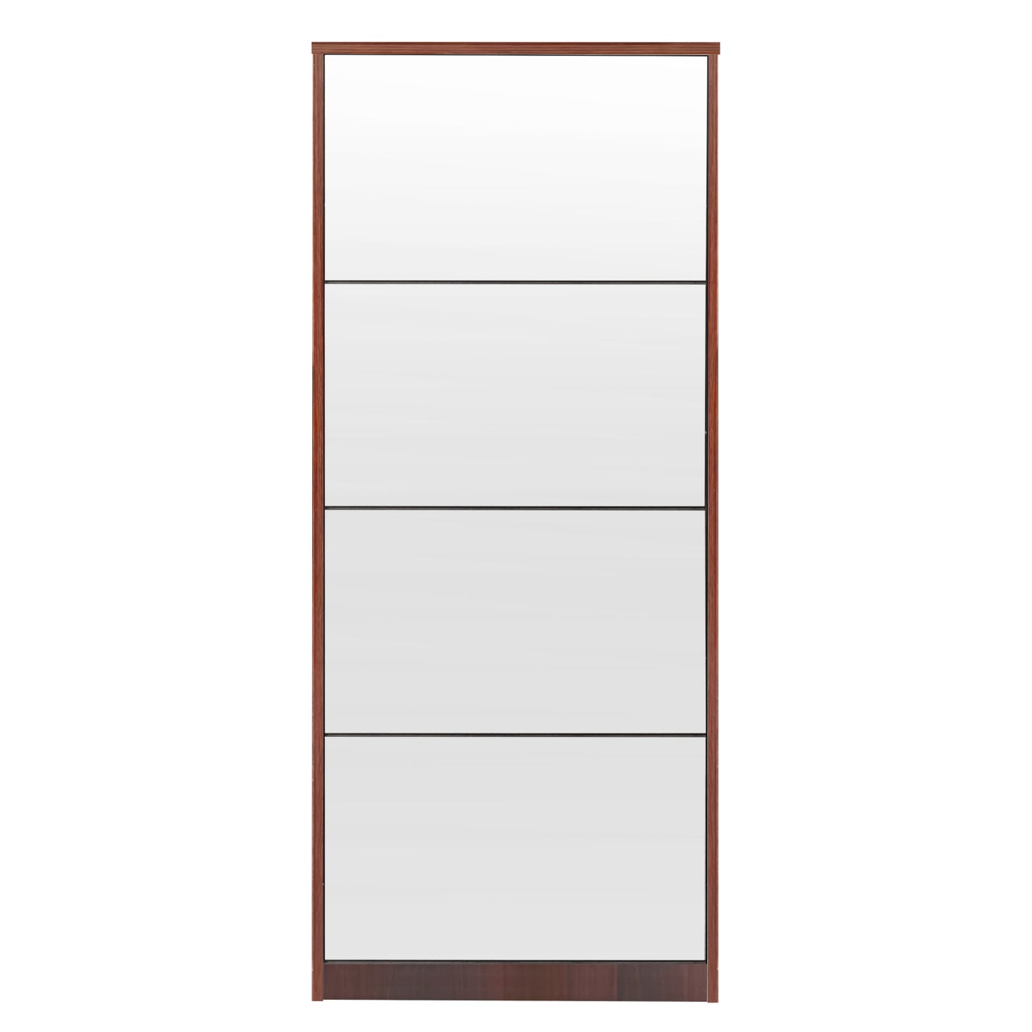 Παπουτσοθήκη ArteLibre LYKKE Καφέ Μοριοσανίδα/Μελαμίνη 50x24x148cm - Hippiehome.gr