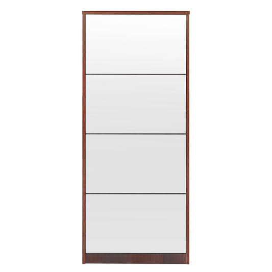 Παπουτσοθήκη ArteLibre LYKKE Καφέ Μοριοσανίδα/Μελαμίνη 50x24x148cm - Hippiehome.gr