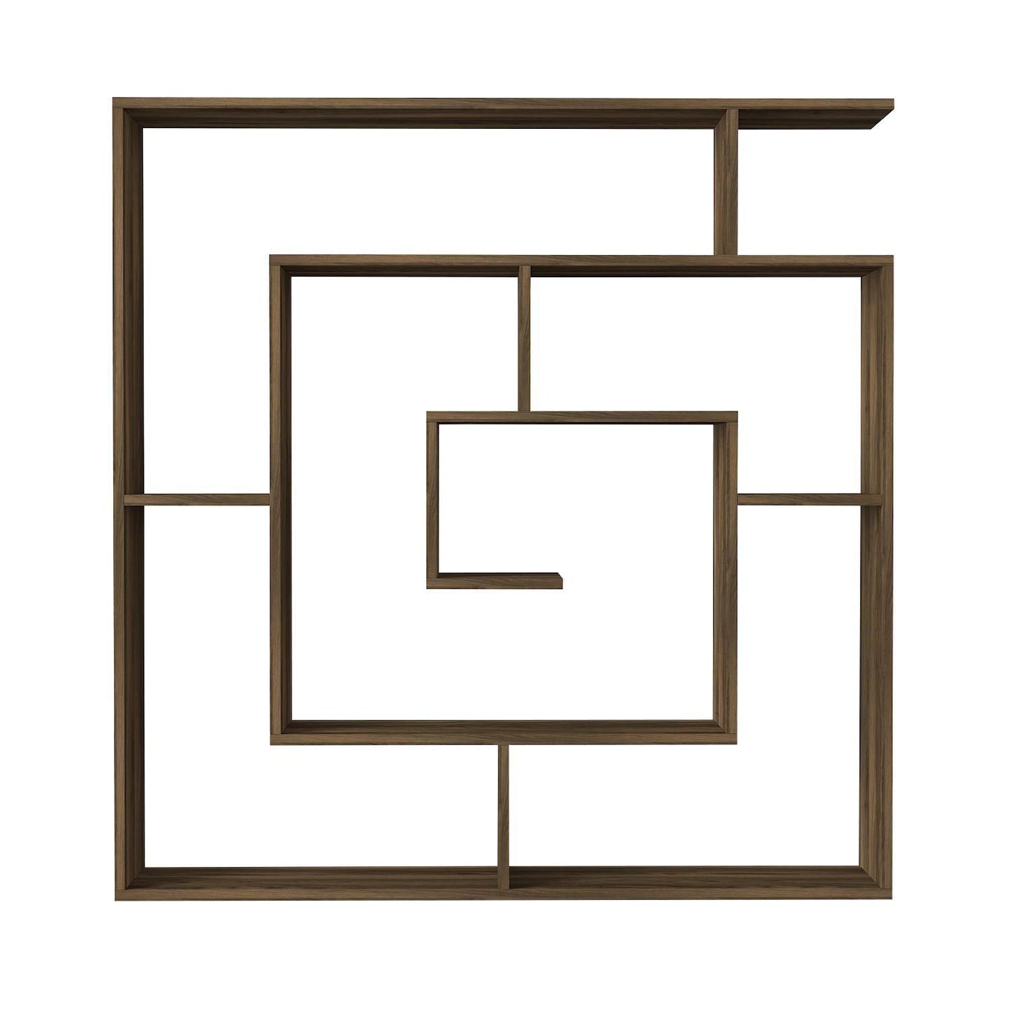 Βιβλιοθήκη ArteLibre Ithaki Σκούρο Καφέ 125x22x130cm - Hippiehome.gr