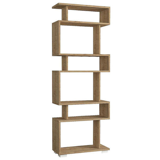 Βιβλιοθήκη ArteLibre OSMOND Φυσικό Μοριοσανίδα/Μελαμίνη 60x20x157cm - Hippiehome.gr