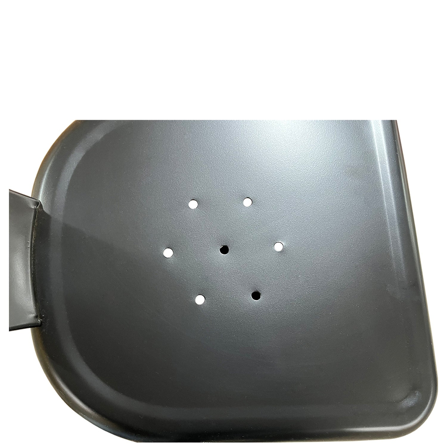 Καρέκλα ArteLibre Βιομηχανικού Τύπου Vintage TOLIKO Μαύρο Ματ Μέταλλο 44x49x84cm - Hippiehome.gr