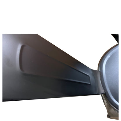 Καρέκλα ArteLibre Βιομηχανικού Τύπου Vintage TOLIKO Μαύρο Ματ Μέταλλο 44x49x84cm - Hippiehome.gr