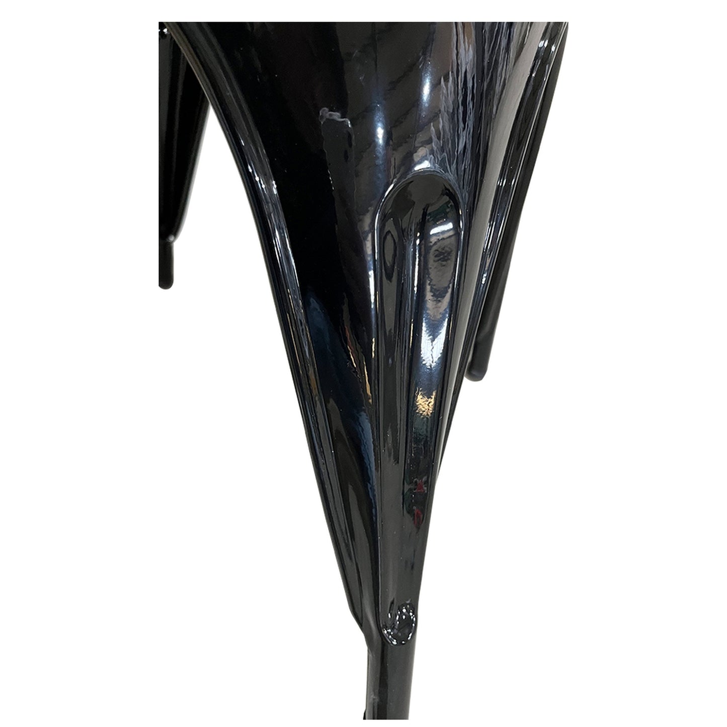 Καρέκλα ArteLibre Βιομηχανικού Τύπου Vintage TOLIKO Μαύρο Μέταλλο 44x49x84cm - Hippiehome.gr