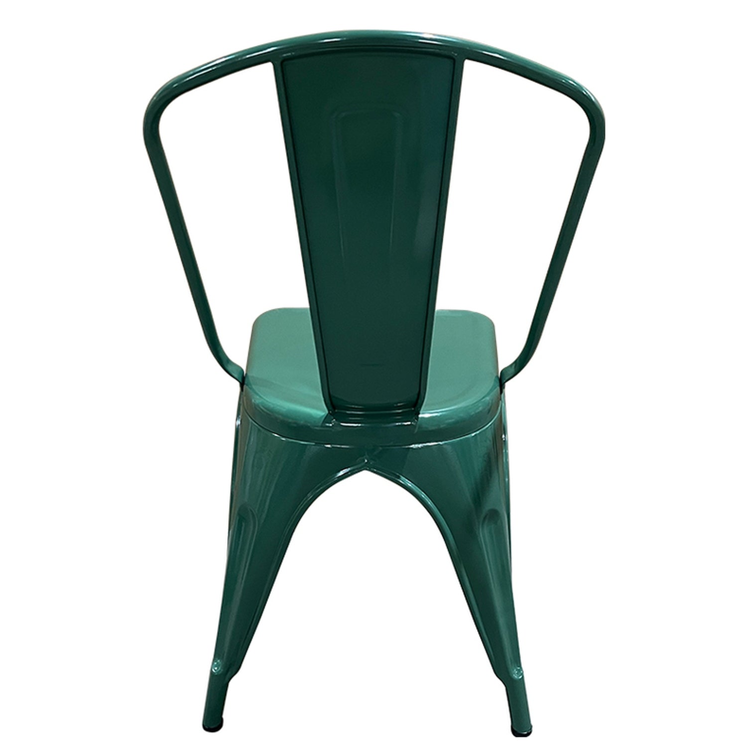 Καρέκλα ArteLibre Βιομηχανικού Τύπου Vintage TOLIKO Πράσινο Μέταλλο 44x49x84cm - Hippiehome.gr