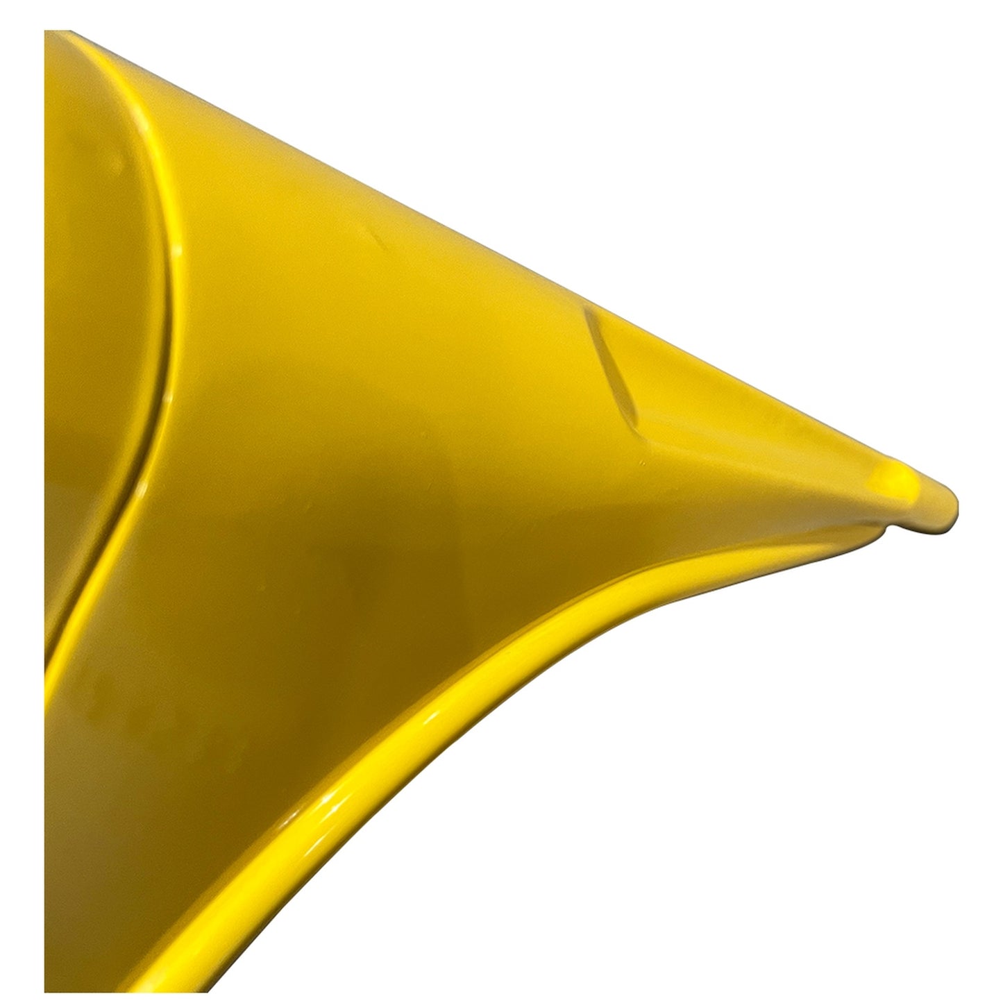 Καρέκλα ArteLibre Βιομηχανικού Τύπου Vintage TOLIKO Κίτρινο Μέταλλο 44x49x84cm - Hippiehome.gr