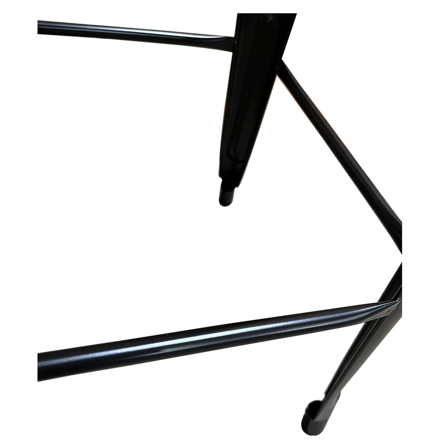 Σκαμπό Bar ArteLibre Βιομηχανικού Τύπου Vintage SILANO II Μαύρο Ματ/Καφέ Μέταλλο/Ξύλο 42x42x76cm - Hippiehome.gr