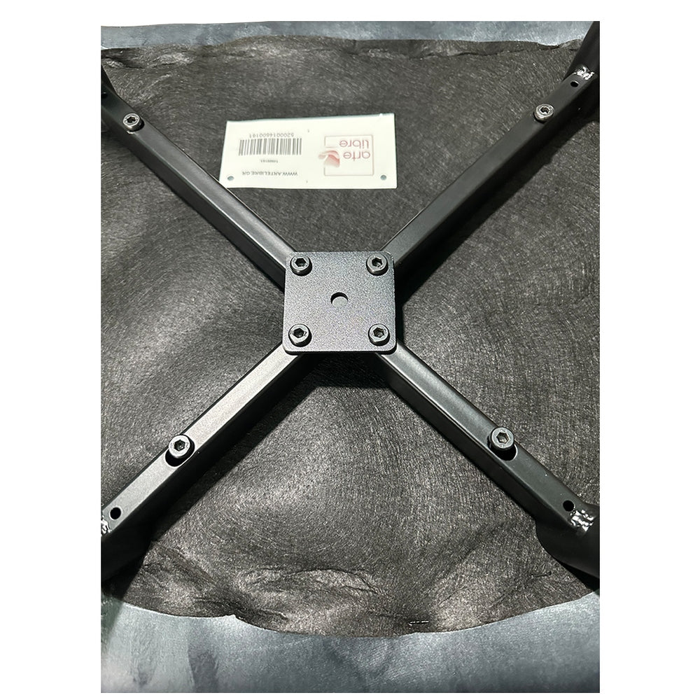 Καρέκλα Τραπεζαρίας ArteLibre FLORENCIA Γκρι/Μαύρο Βελούδο/Μέταλλο 56x60x81cm - Hippiehome.gr