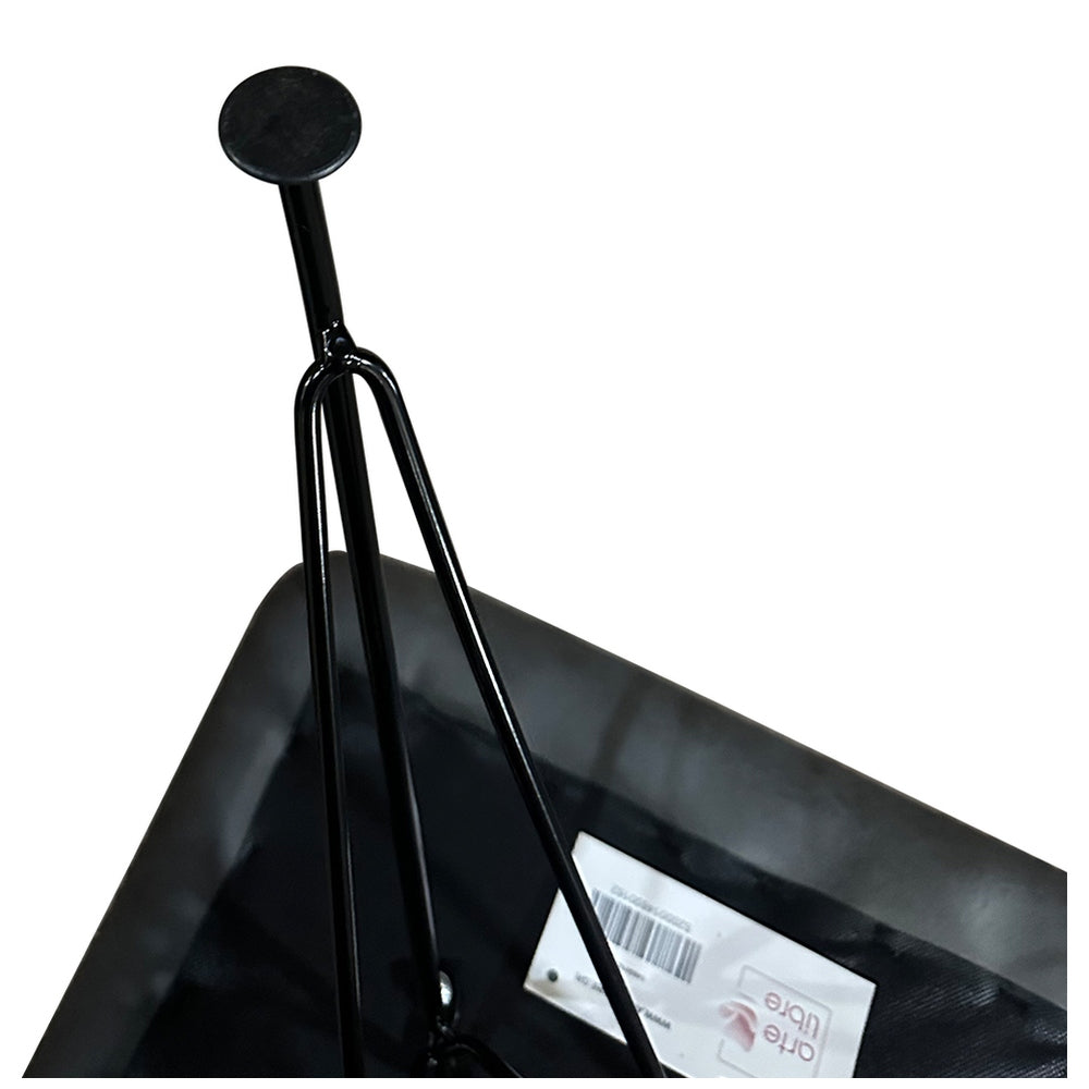 Καρέκλα Τραπεζαρίας ArteLibre SELVA Vintage Μαύρο PU/Μέταλλο 43x57x81cm - Hippiehome.gr