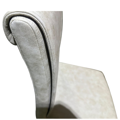 Καρέκλα Τραπεζαρίας ArteLibre ESTRELLA Μπεζ/Μαύρο PU/Μέταλλο 43x56x95cm - Hippiehome.gr