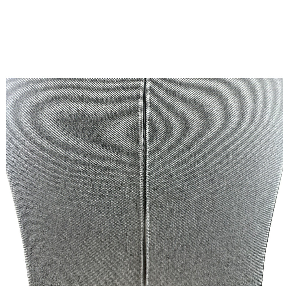 Καρέκλα Τραπεζαρίας ArteLibre FANDANGO Γκρι/Μαύρο Ύφασμα/Μέταλλο 43x56x97cm - Hippiehome.gr