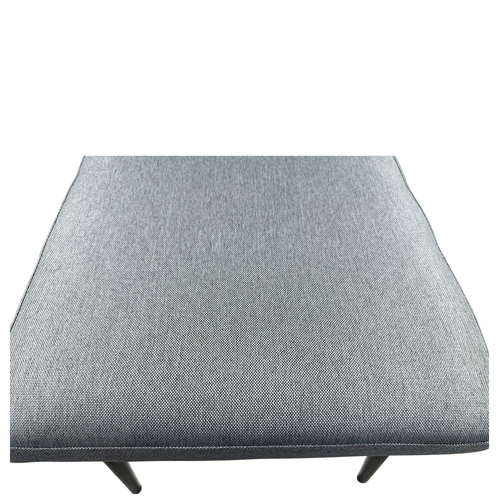 Καρέκλα Τραπεζαρίας ArteLibre FANDANGO Γκρι/Μαύρο Ύφασμα/Μέταλλο 43x56x97cm - Hippiehome.gr