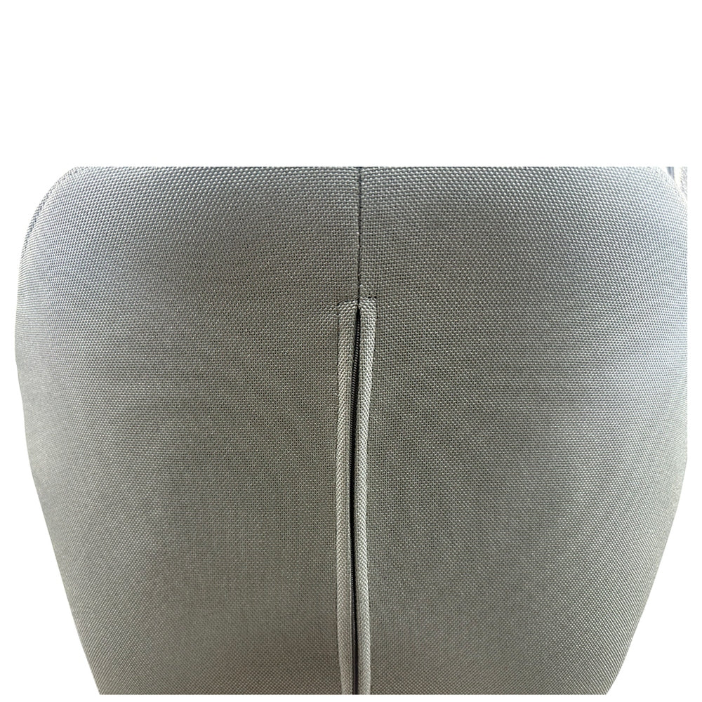 Καρέκλα Τραπεζαρίας ArteLibre RIOJA Sand/Μαύρο Ύφασμα/Μέταλλο 46x50x80cm - Hippiehome.gr