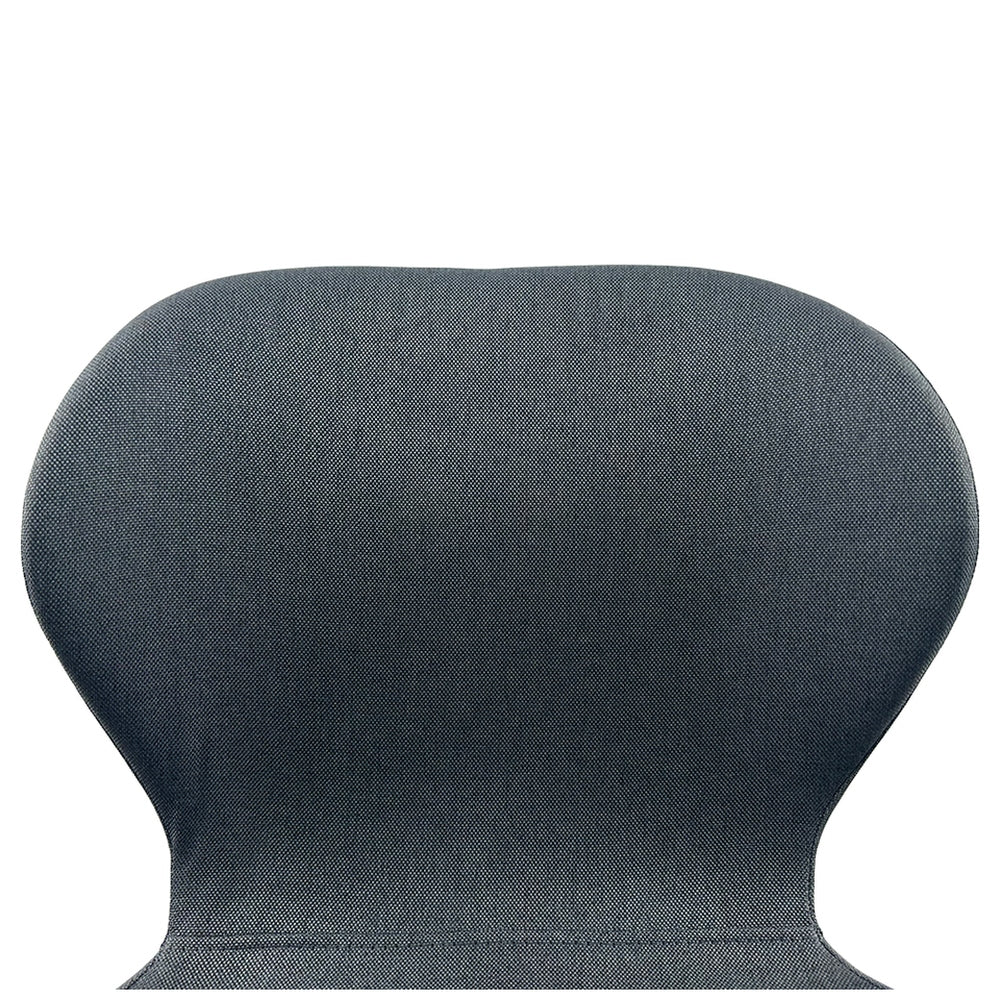 Καρέκλα Τραπεζαρίας ArteLibre RIOJA Γκρι/Μαύρο Ύφασμα/Μέταλλο 46x50x80cm - Hippiehome.gr