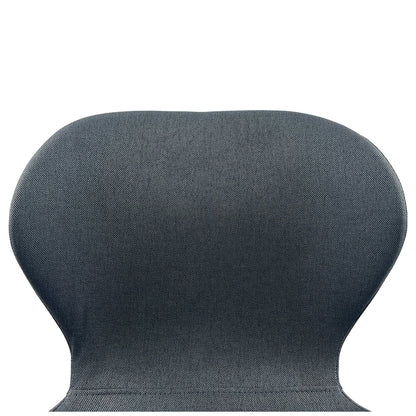 Καρέκλα Τραπεζαρίας ArteLibre RIOJA Γκρι/Μαύρο Ύφασμα/Μέταλλο 46x50x80cm - Hippiehome.gr