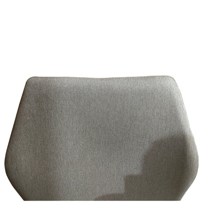 Καρέκλα Τραπεζαρίας ArteLibre LAGOA Ανοιχτό Καφέ/Φυσικό Ύφασμα/Μέταλλο 46x57x86cm - Hippiehome.gr