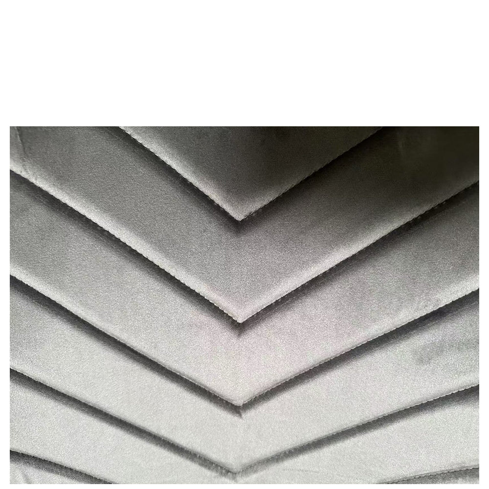 Καρέκλα Τραπεζαρίας ArteLibre FLORITA Γκρι/Μαύρο Βελούδο/Μέταλλο 55x57x84cm - Hippiehome.gr