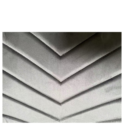 Καρέκλα Τραπεζαρίας ArteLibre FLORITA Γκρι/Μαύρο Βελούδο/Μέταλλο 55x57x84cm - Hippiehome.gr