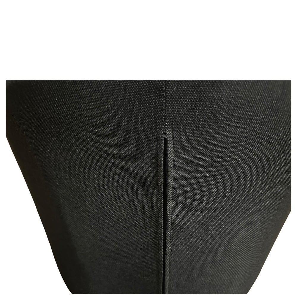 Καρέκλα Τραπεζαρίας ArteLibre JACARANDA Γκρι/Μαύρο Ύφασμα/Μέταλλο 56x56x76cm - Hippiehome.gr