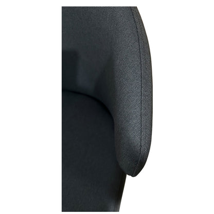 Καρέκλα Τραπεζαρίας ArteLibre JACARANDA Γκρι/Μαύρο Ύφασμα/Μέταλλο 56x56x76cm - Hippiehome.gr