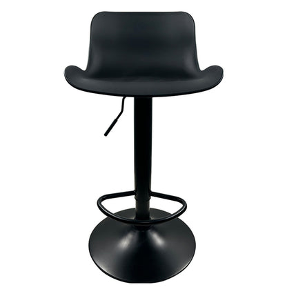 Σκαμπό Bar ArteLibre QUERIDA Μαύρο PP/Μέταλλο 44x45x58/81-79/102cm - Hippiehome.gr