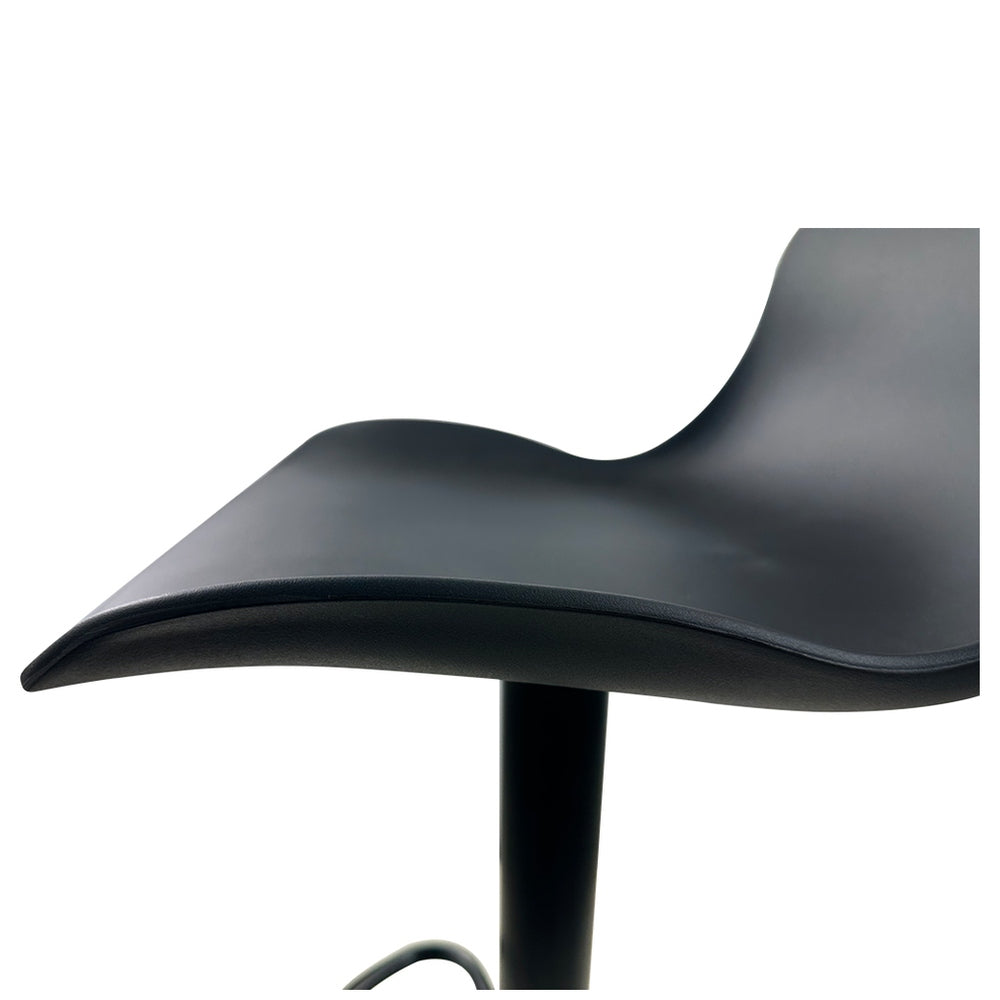 Σκαμπό Bar ArteLibre QUERIDA Μαύρο PP/Μέταλλο 44x45x58/81-79/102cm - Hippiehome.gr