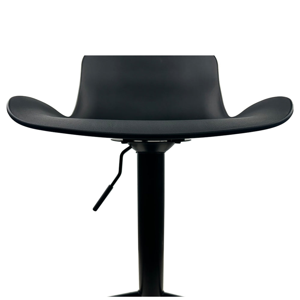 Σκαμπό Bar ArteLibre QUERIDA Μαύρο PP/Μέταλλο 44x45x58/81-79/102cm - Hippiehome.gr