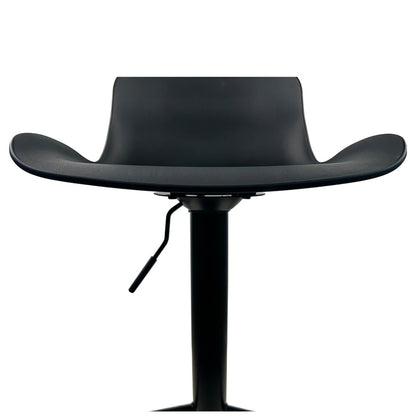 Σκαμπό Bar ArteLibre QUERIDA Μαύρο PP/Μέταλλο 44x45x58/81-79/102cm - Hippiehome.gr