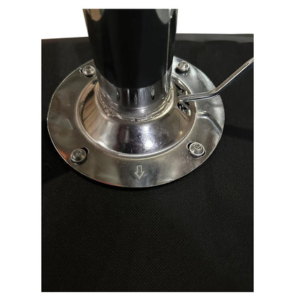 Καρέκλα Εργασίας ArteLibre FIRMEZA Λευκό/Χρώμιο PU/Μέταλλο 47x47x67/78cm - Hippiehome.gr