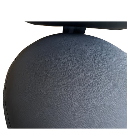 Καρέκλα Εργασίας ArteLibre FIRMEZA Μαύρο/Χρώμιο PU/Μέταλλο 47x47x67/78cm - Hippiehome.gr