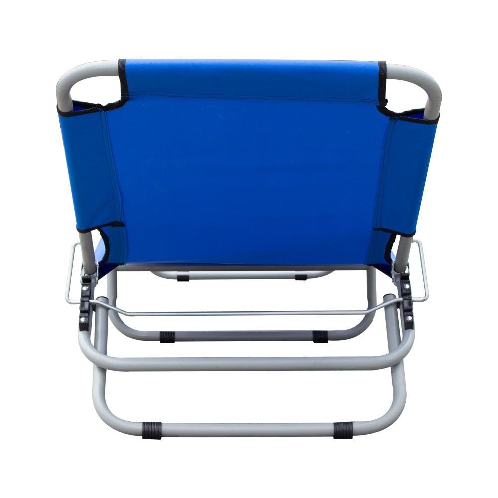 Ξαπλώστρα Παραλίας ArteLibre Μπλε Μέταλλο/Ύφασμα 188x57x25cm - Hippiehome.gr