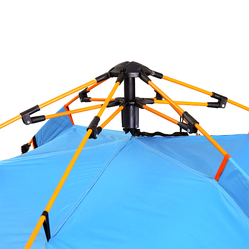 Σκηνή Αυτόματη 4 Ατόμων ArteLibre KRABEY Μπλε 2x2x1.35m - Hippiehome.gr