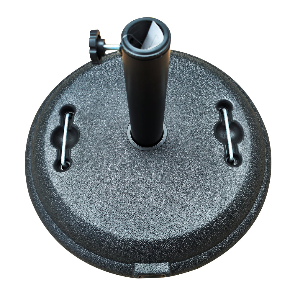 Βάση Ομπρέλας ArteLibre KODIAK 22kg Μαύρο Τσιμέντο/Πλαστικό 46.5x33cm - Hippiehome.gr