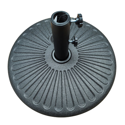 Βάση Ομπρέλας ArteLibre HAINAN 2.1kg Μαύρο Πλαστικό 51x12x51cm - Hippiehome.gr
