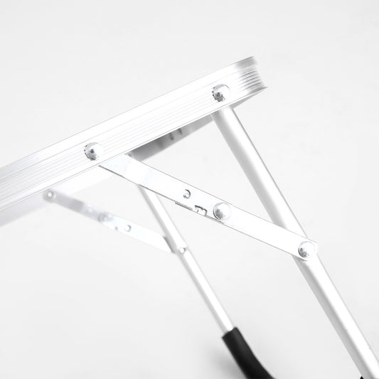 Τραπέζι Σπαστό ArteLibre ELYSIUM Λευκό Αλουμίνιο 60x40x26cm - Hippiehome.gr