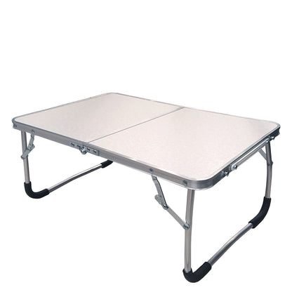 Τραπέζι Σπαστό ArteLibre ELYSIUM Λευκό Αλουμίνιο 60x40x26cm - Hippiehome.gr