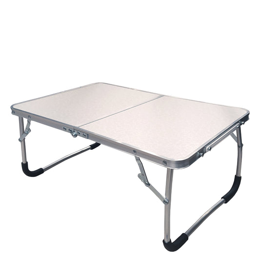 Τραπέζι Σπαστό ArteLibre ELYSIUM Λευκό Αλουμίνιο 60x40x26cm - Hippiehome.gr