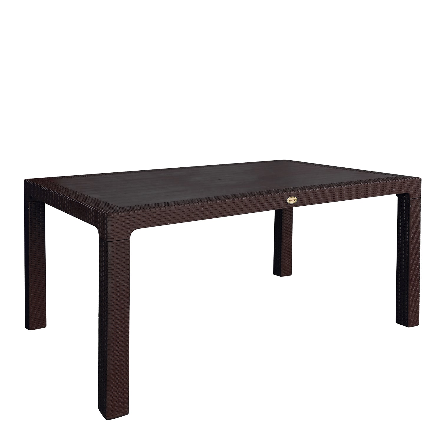 Τραπέζι Κήπου ArteLibre Eco Καφέ Ανακυκλωμένο PP 150x90x74cm - Hippiehome.gr