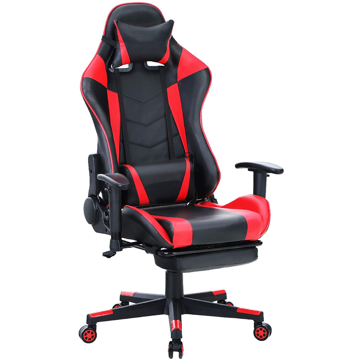 Καρέκλα Γραφείου ArteLibre Gaming SLIGO Κόκκινο/Μαύρο PVC 70x55x122-131cm - Hippiehome.gr