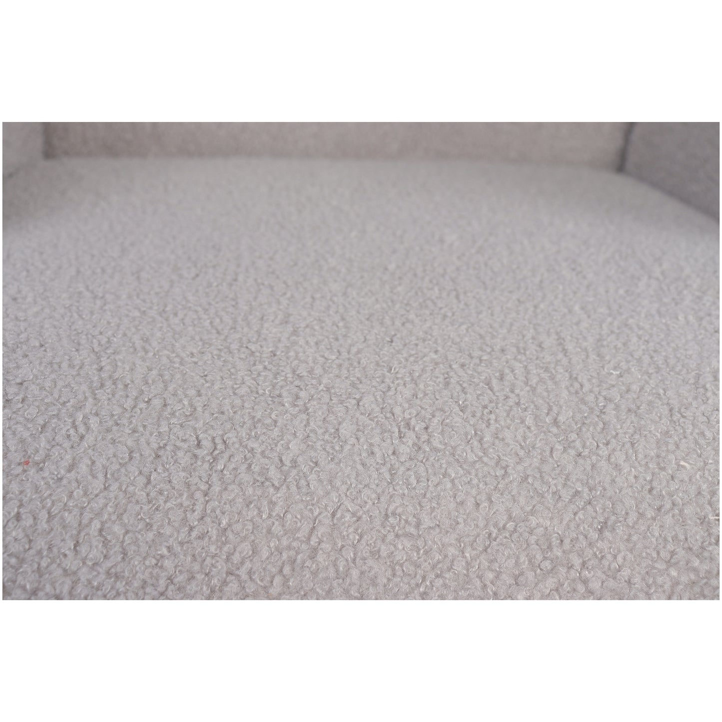 Πολυθρόνα ArteLibre MARION Γκρι Ύφασμα Μπουκλέ/Ξύλο 73x69x96cm - Hippiehome.gr