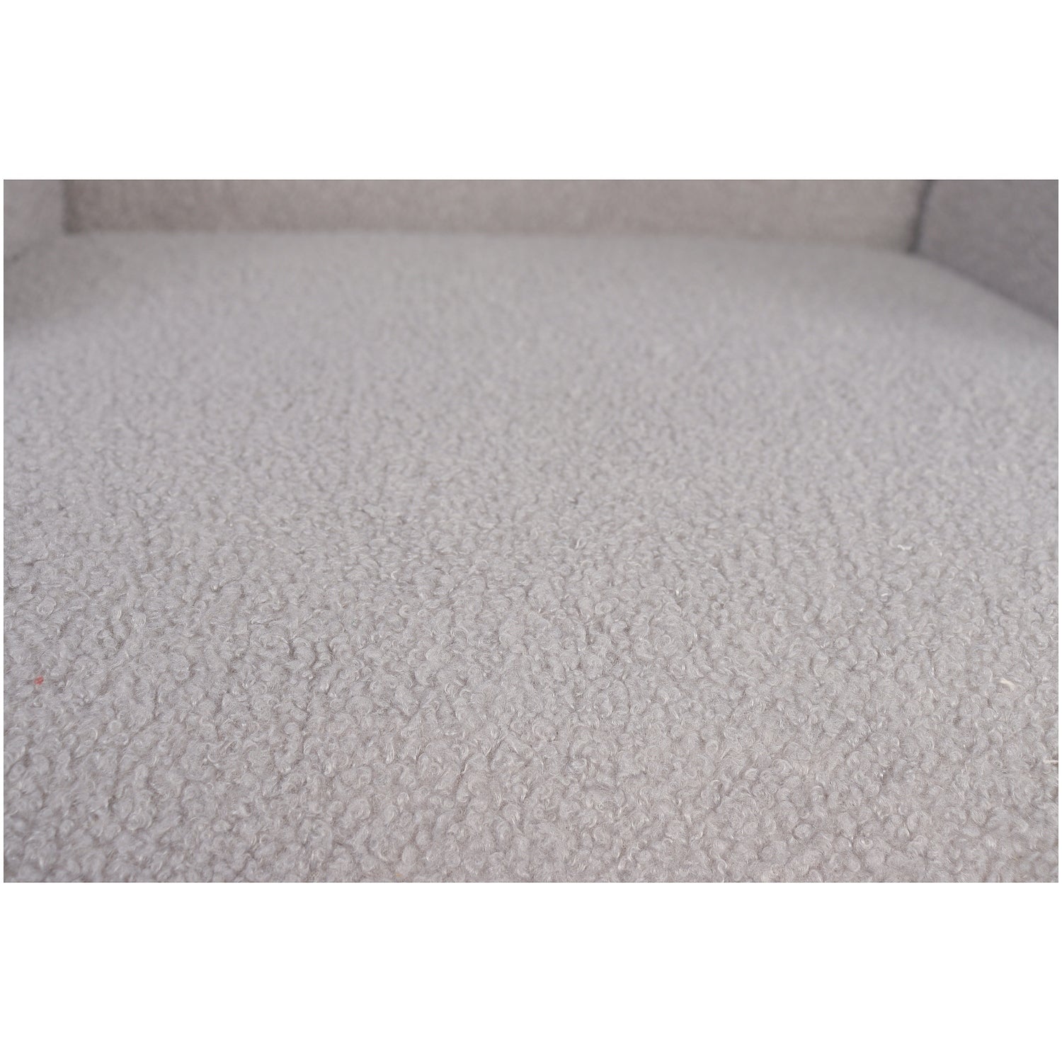 Πολυθρόνα ArteLibre MARION Γκρι Ύφασμα Μπουκλέ/Ξύλο 73x69x96cm - Hippiehome.gr