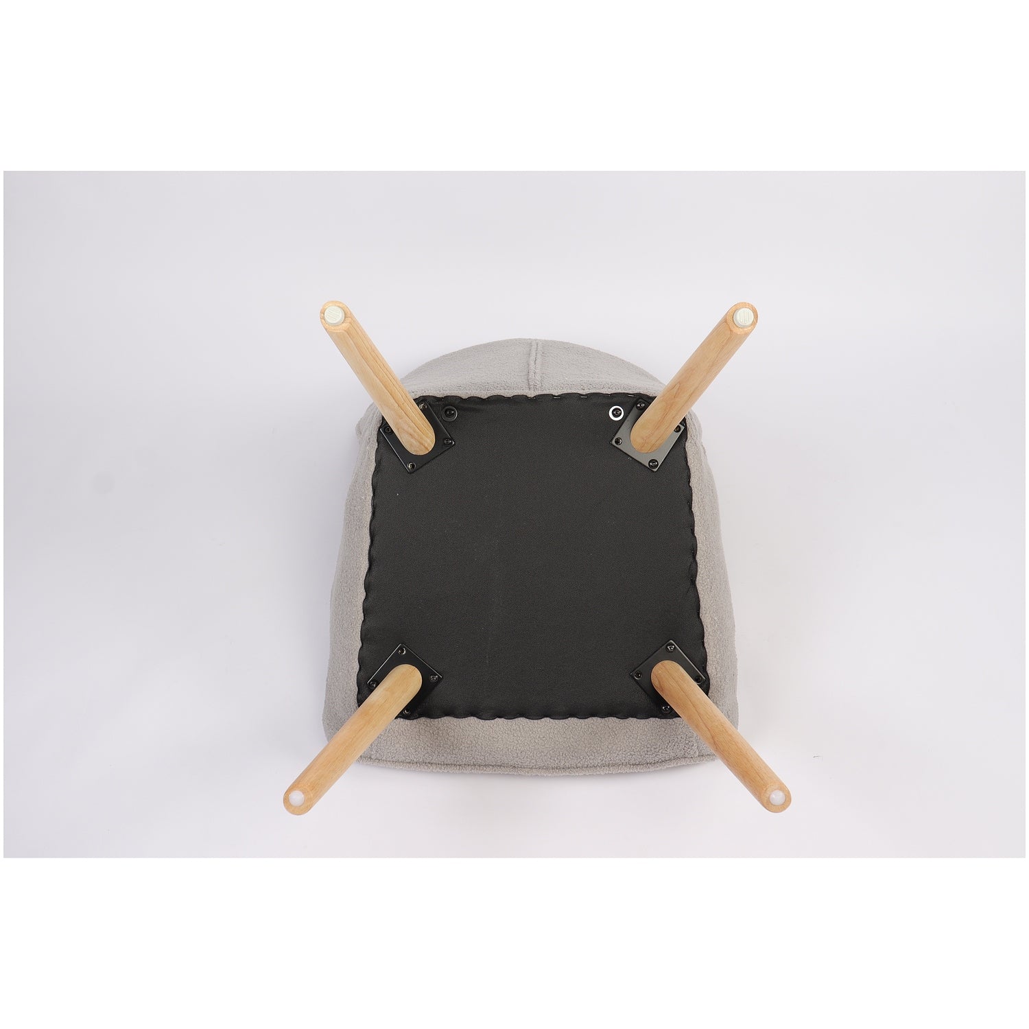 Πολυθρόνα ArteLibre MARION Γκρι Ύφασμα Μπουκλέ/Ξύλο 73x69x96cm - Hippiehome.gr