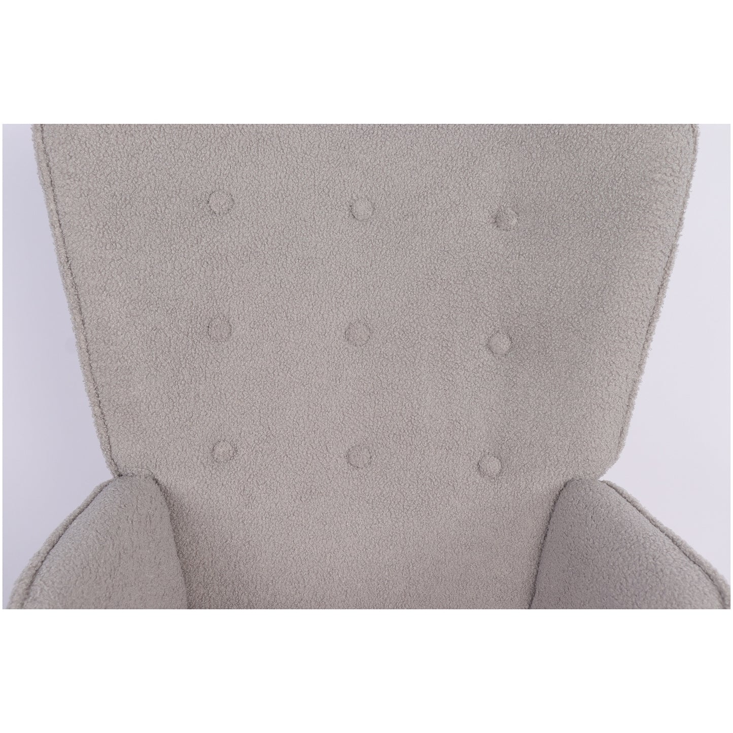 Πολυθρόνα ArteLibre MARION Γκρι Ύφασμα Μπουκλέ/Ξύλο 73x69x96cm - Hippiehome.gr