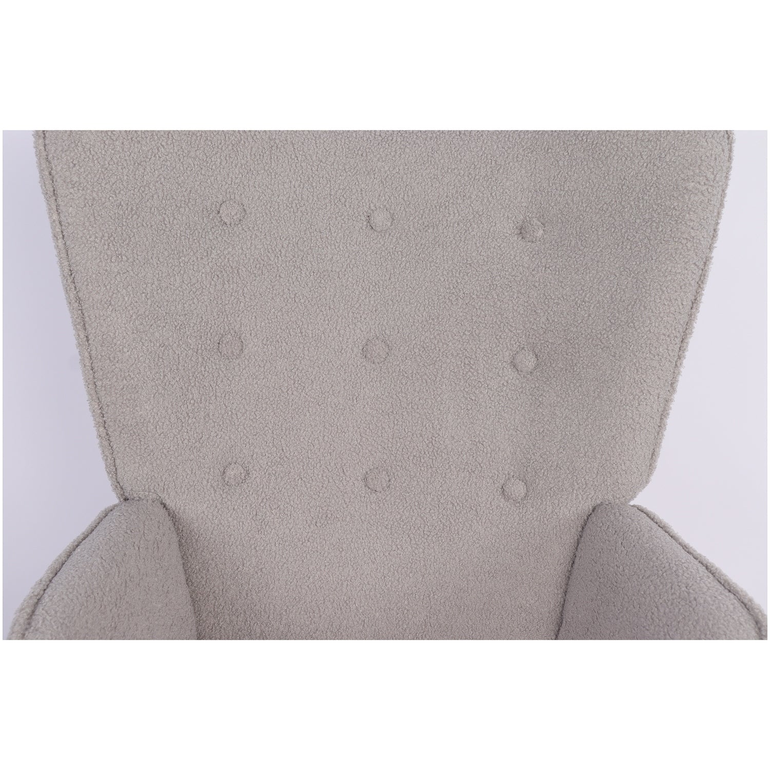 Πολυθρόνα ArteLibre MARION Γκρι Ύφασμα Μπουκλέ/Ξύλο 73x69x96cm - Hippiehome.gr