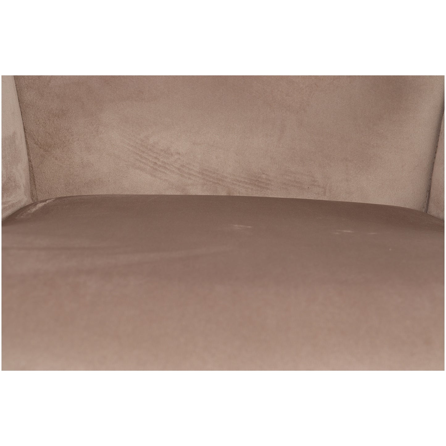 Πολυθρόνα Κουνιστή ArteLibre DARIA Ανοιχτό Καφέ Βελούδο/Μέταλλο/Ξύλο 85x69x90cm - Hippiehome.gr