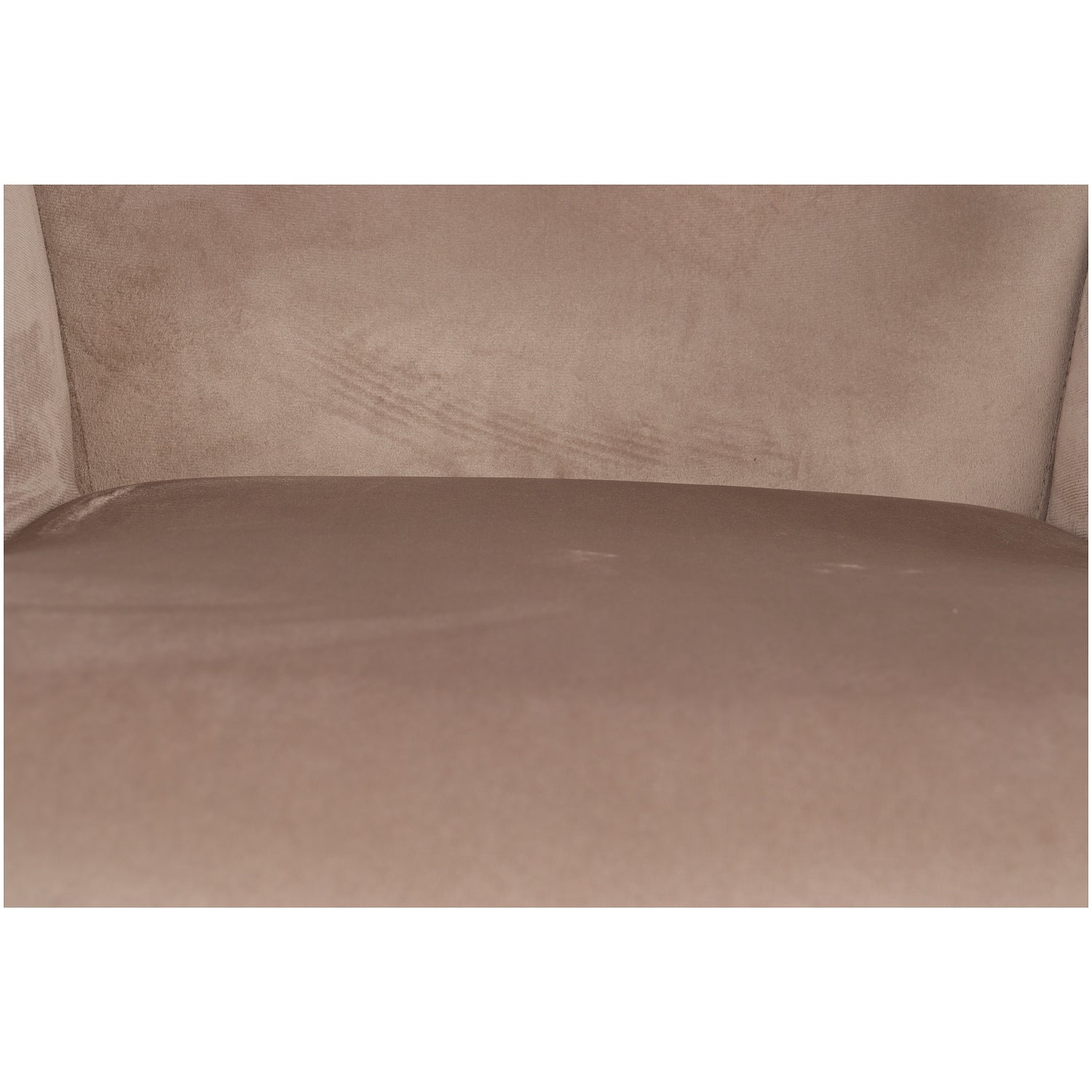 Πολυθρόνα Κουνιστή ArteLibre DARIA Ανοιχτό Καφέ Βελούδο/Μέταλλο/Ξύλο 85x69x90cm - Hippiehome.gr