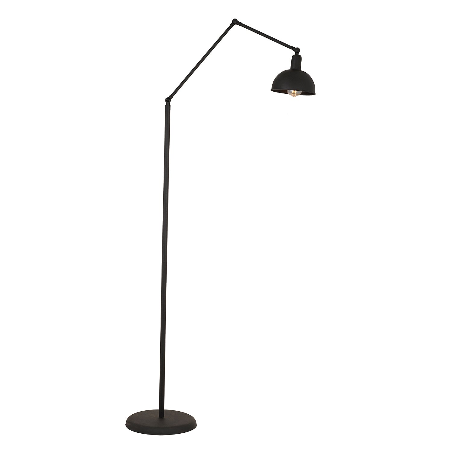 Φωτιστικό Δαπέδου ArteLibre GEMINI Μαύρο Μέταλλο 30x177cm - Hippiehome.gr