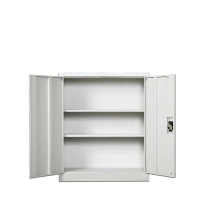 Ντουλάπι ArteLibre DUILIN Ανοιχτό Γκρι Μέταλλο 90x40x90cm - Hippiehome.gr